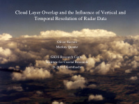 cloud layer overlap and the influence of vertical and