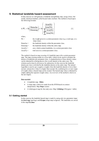 Densmap  Area(Si)                Area(Ni)      where,  Wi =  the