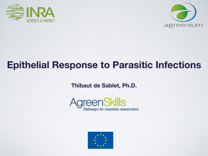 epithelial response to parasitic infections