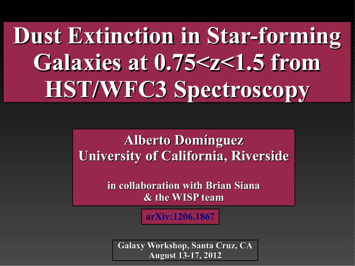 dust extinction in star forming dust extinction in star