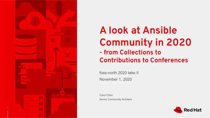 a look at ansible community in 2020