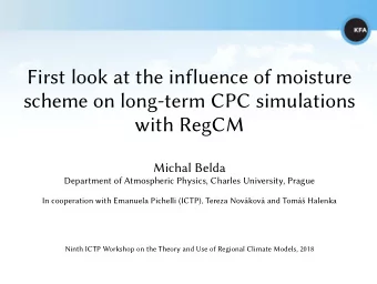 F  i  r  s  t  l  o  o  k  a  t  t  h  e  i  n  f  l  u  e  n  c  e  o  f  m  o  i  s  t  u  r  e