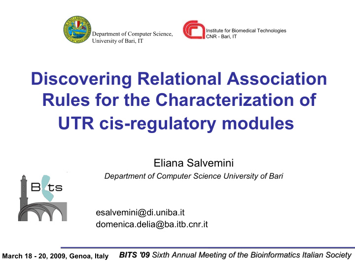 utr cis regulatory modules