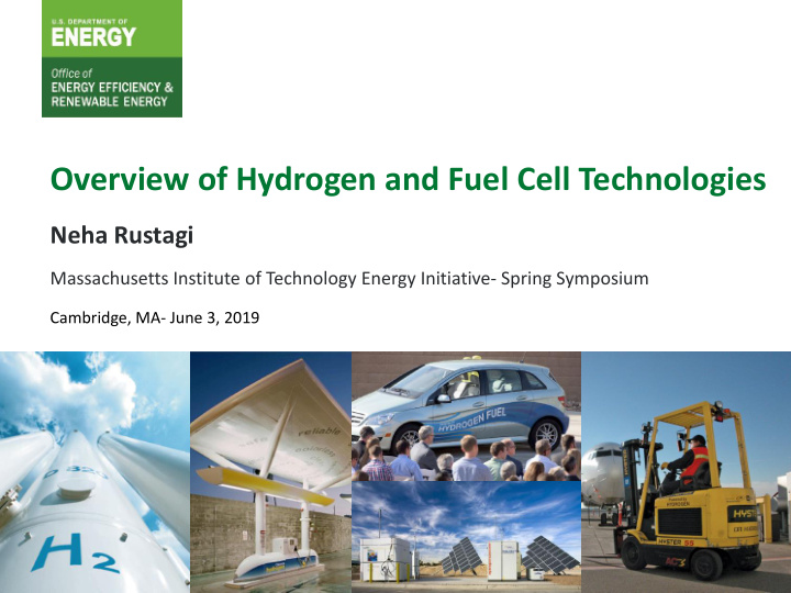 overview of hydrogen and fuel cell technologies