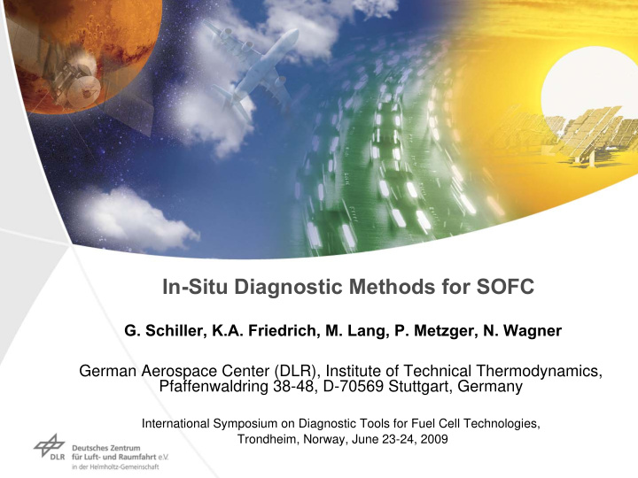 in situ diagnostic methods for sofc