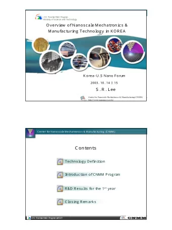 C  o  n  t  e  n  t  s  T  e  c  h  n  o  l  o  g  y  D  e  f  i  n  i  t  i  o  n  I  n  t  r  o