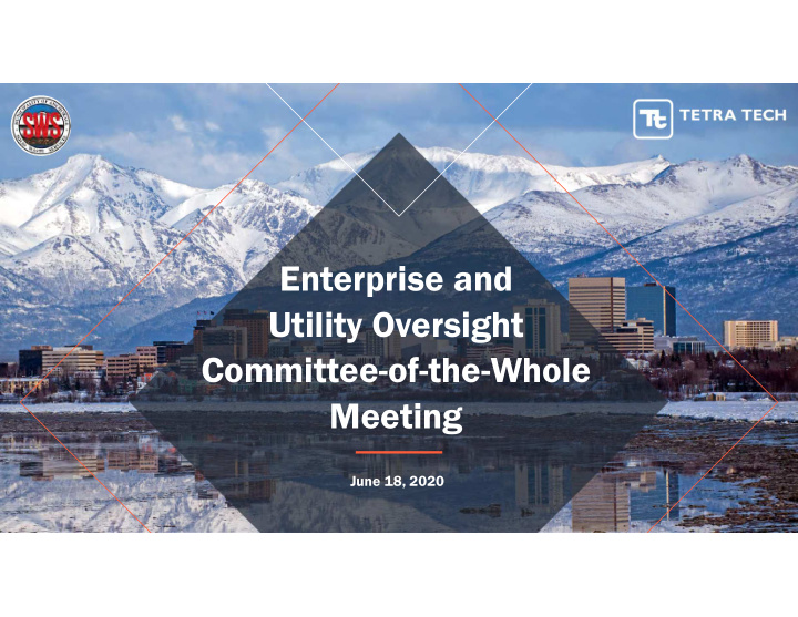 enterprise and utility oversight committee of the whole