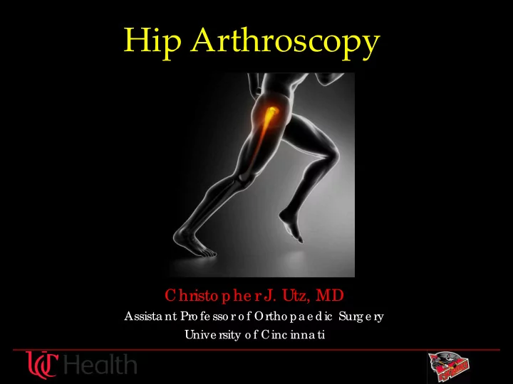 hip arthroscopy