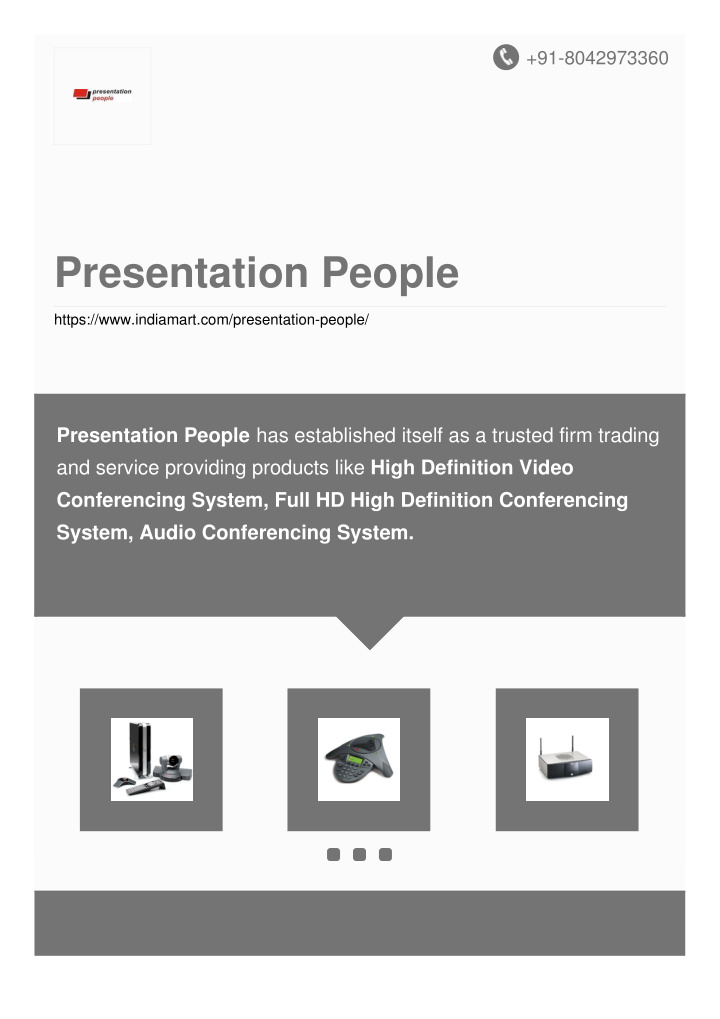 presentation people