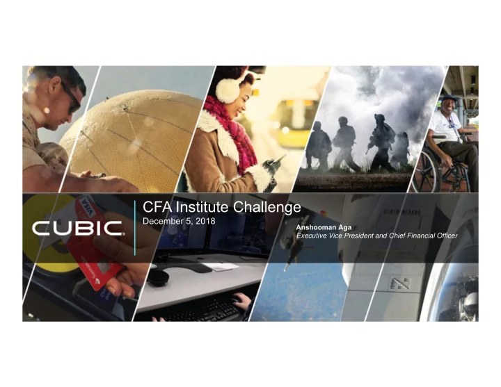 cfa institute challenge
