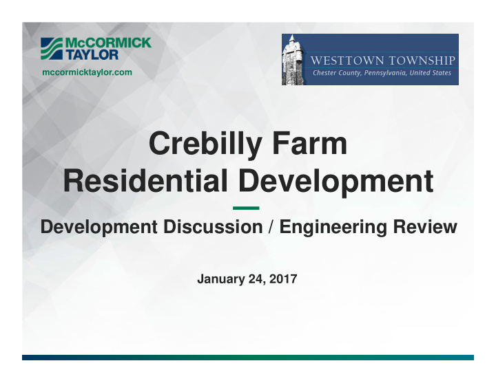 crebilly farm residential development