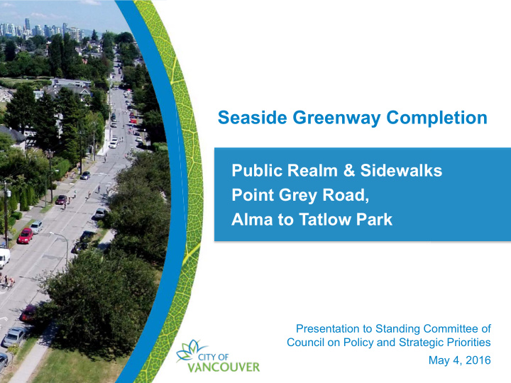 seaside greenway completion