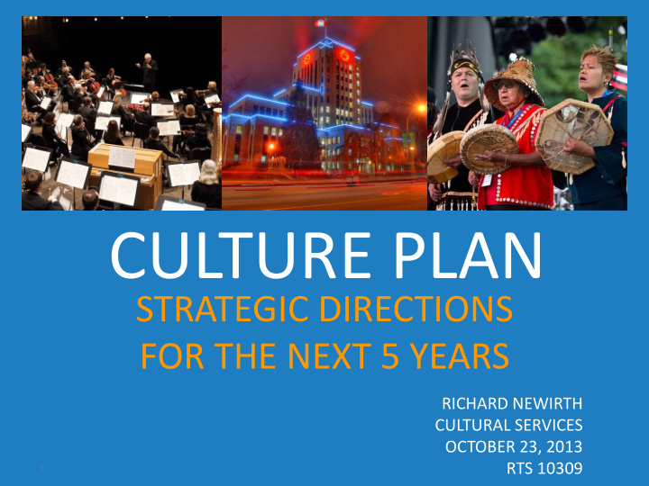 culture plan
