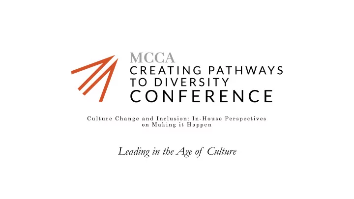 leading in the age of culture loom organizational model