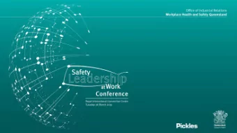 Making your business thrive  5  Give your business the edge  Safety leaders  Take a planned  Build