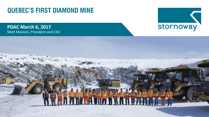 pdac march 6 2017