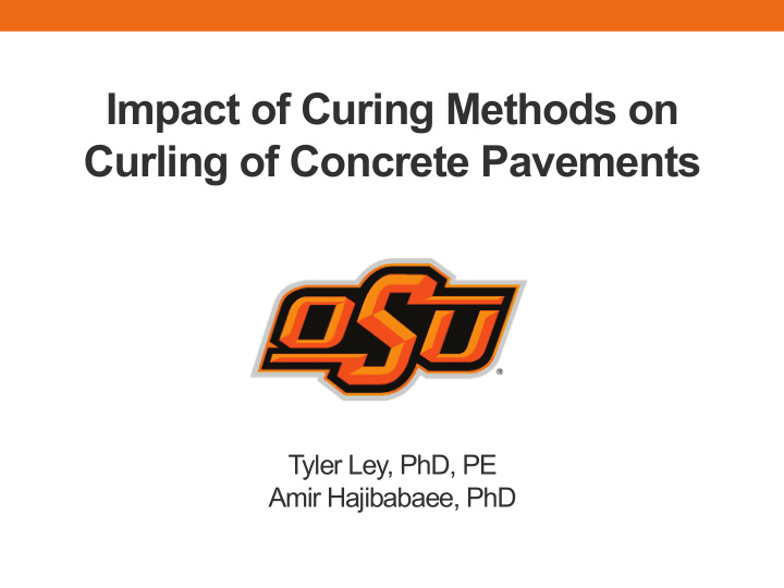 impact of curing methods on curling of concrete pavements