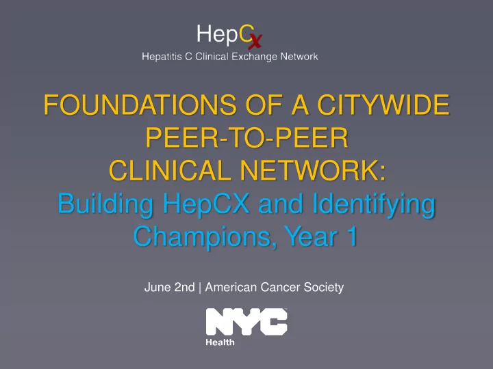 clinical network