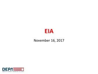 EIA  November 16, 2017  New Era Of Energy In America Requires Even  More Sophisticated Methods Of