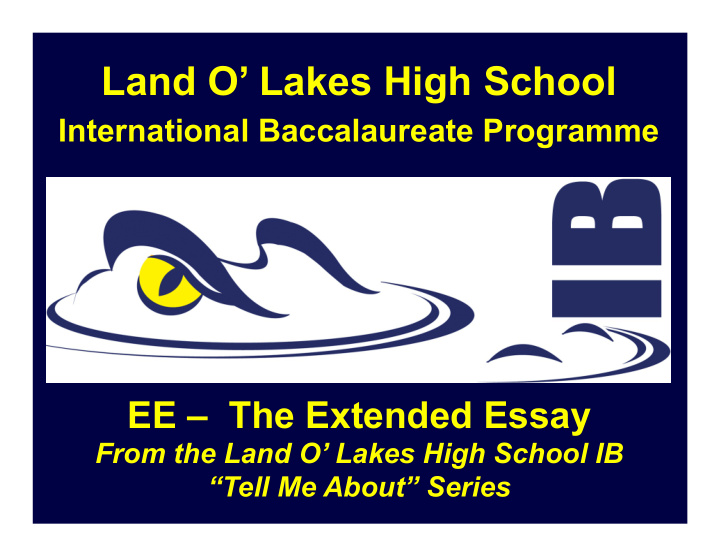 land o lakes high school