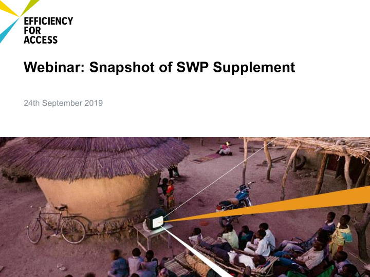 webinar snapshot of swp supplement