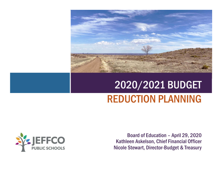 2020 2021 budget reduction planning