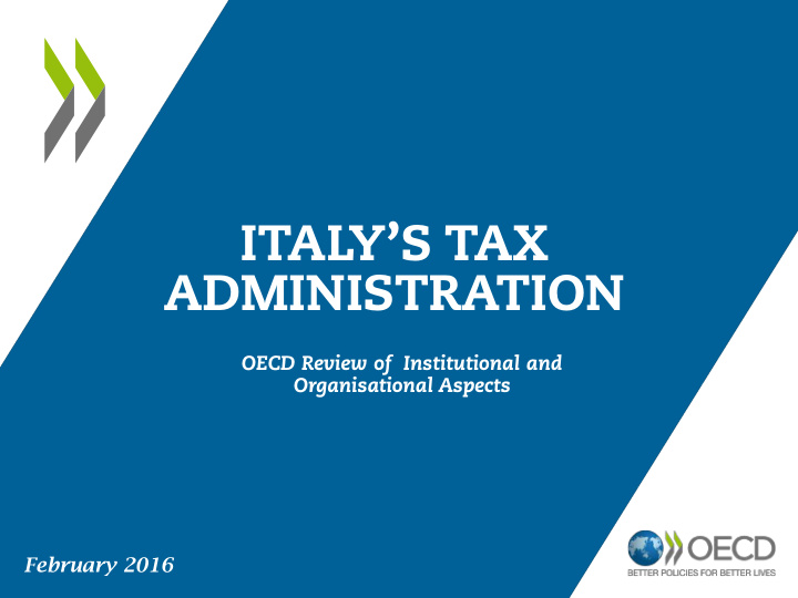 italy s tax administration
