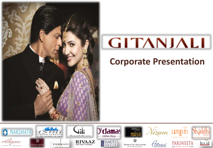 corporate presentation introducing gitanjali