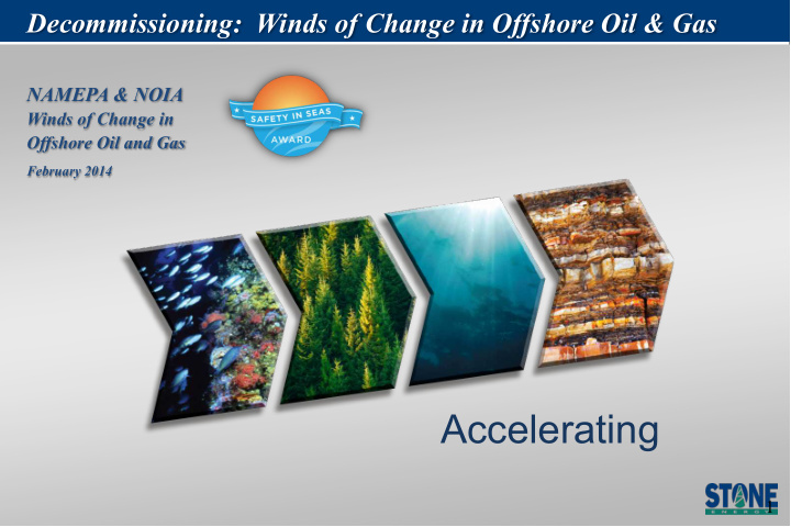 decommissioning winds of change in offshore oil amp gas