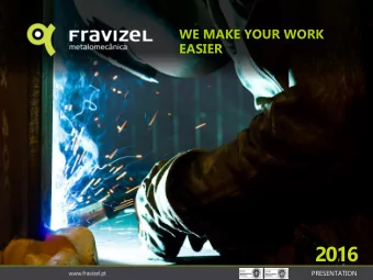 2016  PRESENTATION  WHO WE ARE AND WHAT WE DO  2016  PRESENTATION  WHO WE ARE  - Engineering and