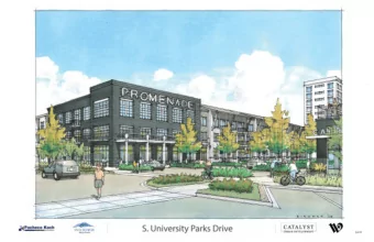 ~'  -  .. . S. University Parks Drive  Koch SPACE BETWEEN  3.4.19 Des ig n St udio  ~  Pacheco