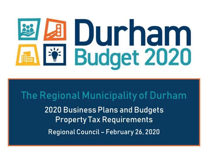 the regional municipality of durham