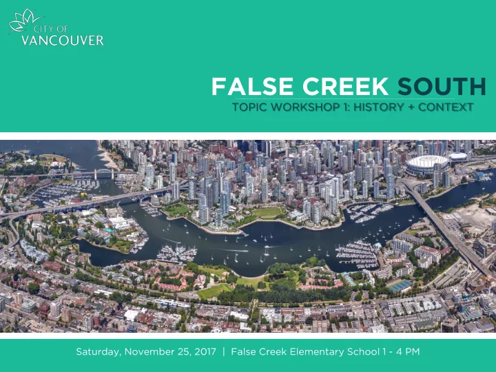false creek south