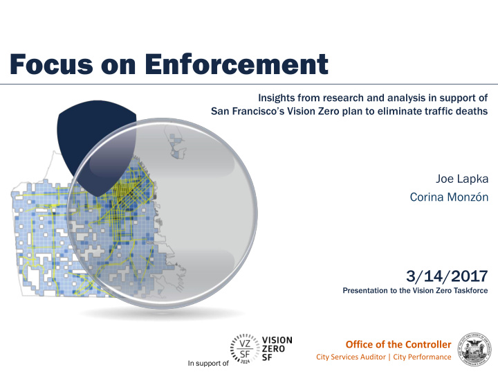 focus on enforcement