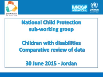 7 Jan 2014  7 Jan 2014  7 Jan 2014  7 Jan 2014  CAMPS  HANDICAP International  UNHCR  Boys  1012