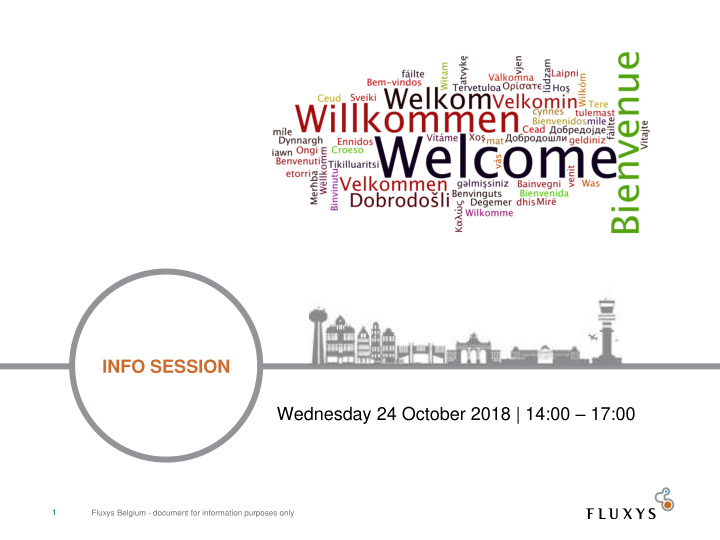 info session wednesday 24 october 2018 14 00 17 00
