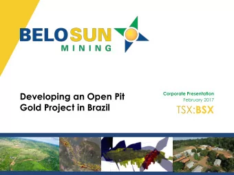 TSX: BSX  Introductory Matters Currency: All dollar figures represent U.S dollars unless otherwise