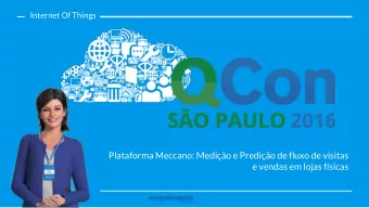 Plataforma Meccano: Medio e Predio de fluxo de visitas  e vendas em lojas fsicas