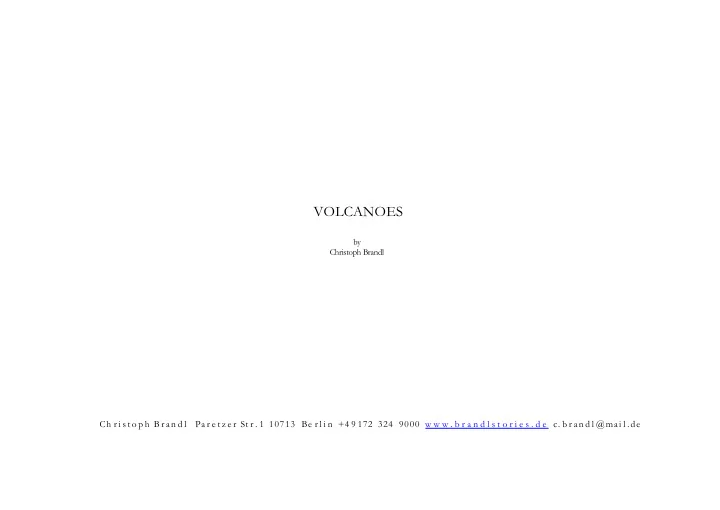 volcanoes