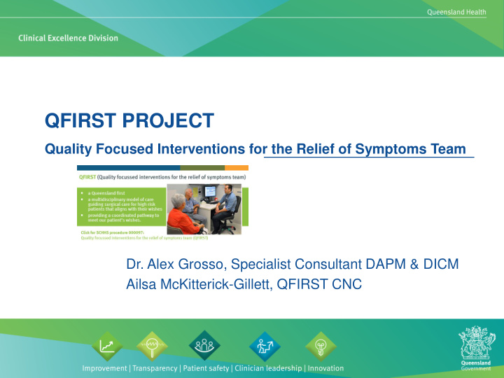 qfirst project