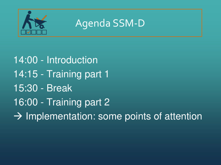 agenda ssm d