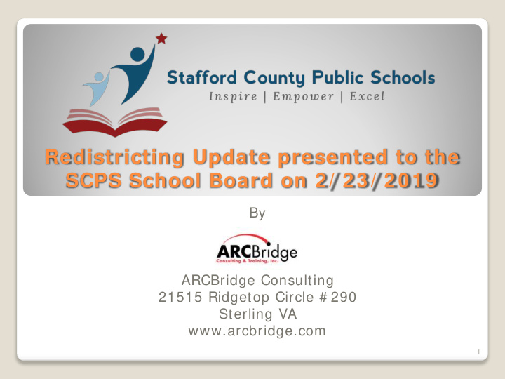 redistricting update presented to the scps school board