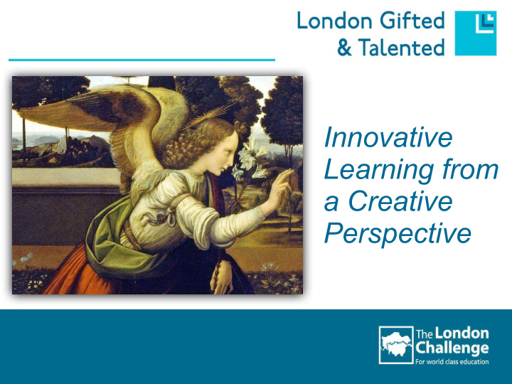 innovative learning from a creative perspective the