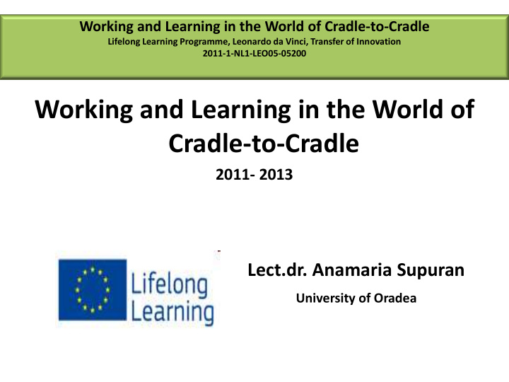 working and learning in the world of