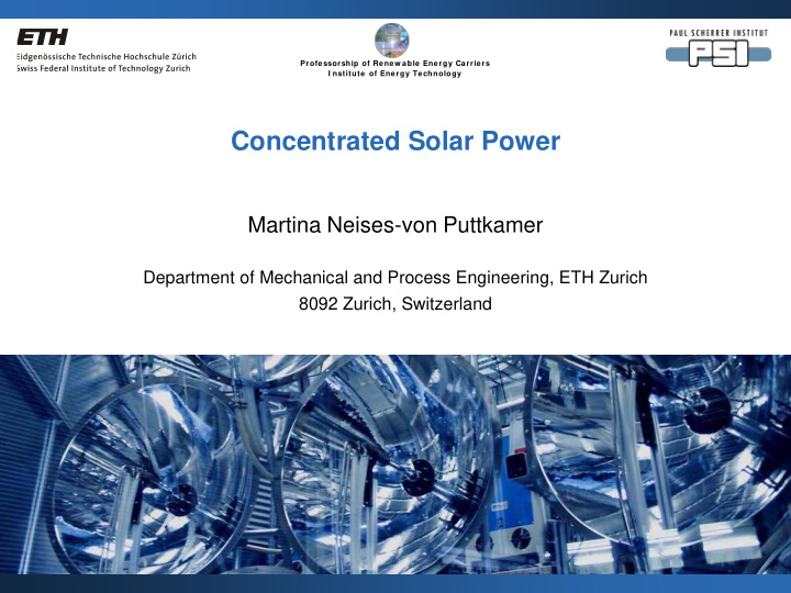 concentrated solar power