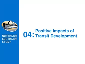 04:  Transit Development