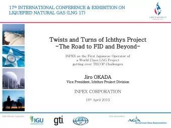 Twists an  and  d Tur  urns of  f Ic  Ichthys Pro  roje  ject  -The Road  ad to  to FID  ID an  and