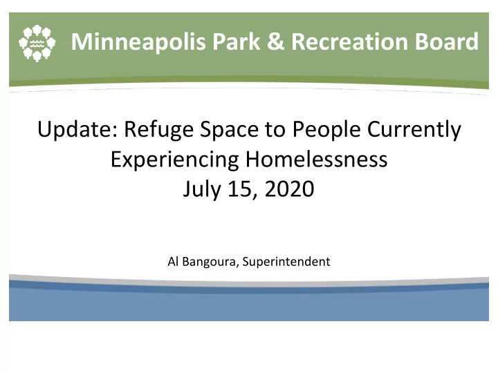 minneapolis park amp recreation board