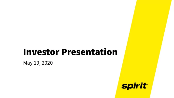investor presentation
