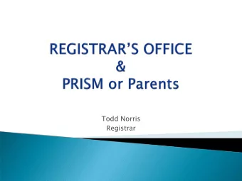 Maintain student records  Verify your daughters enrollment status  Certify for